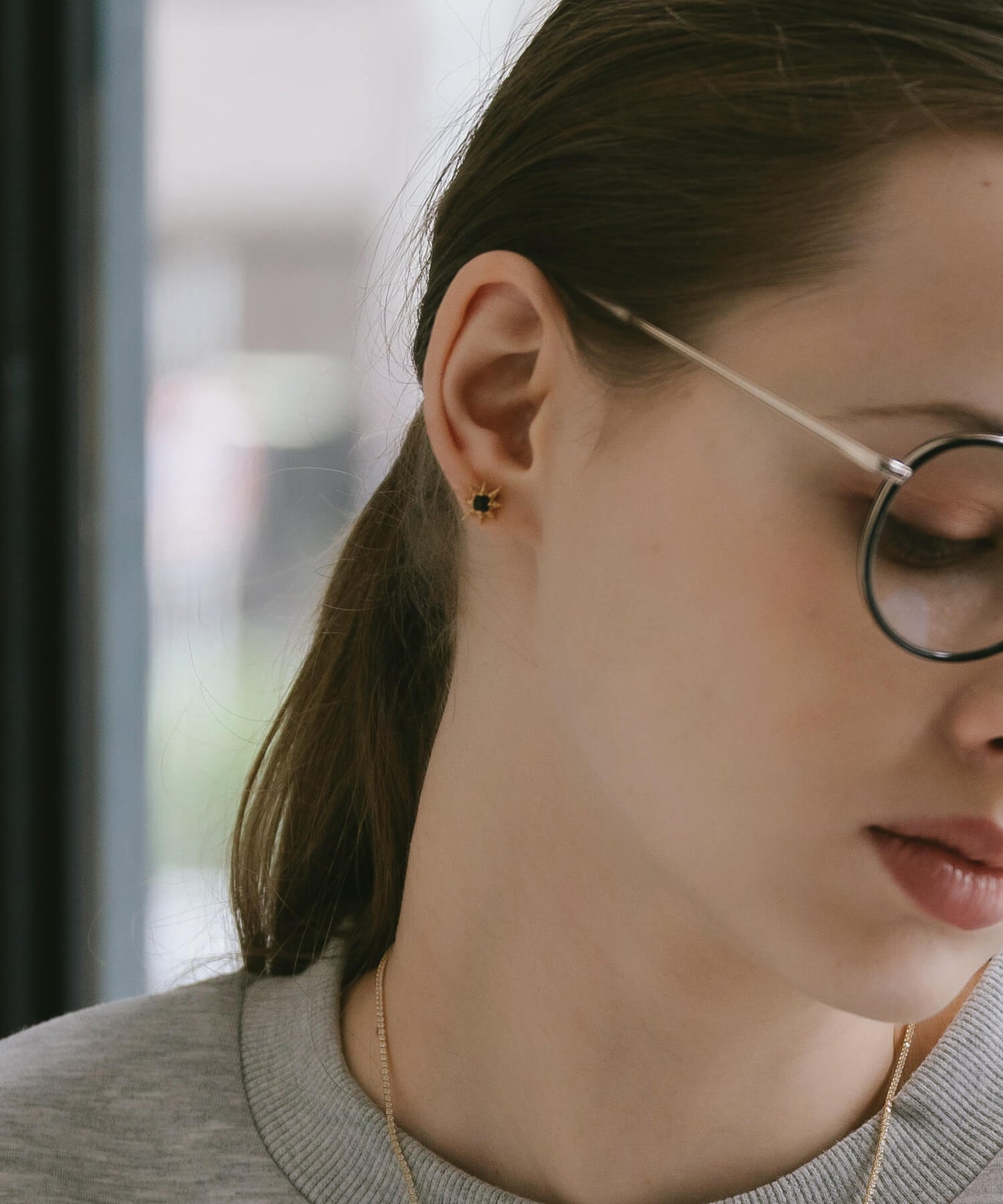 Silver925 Starburst Slegance Earrings | SOLARIA-PE