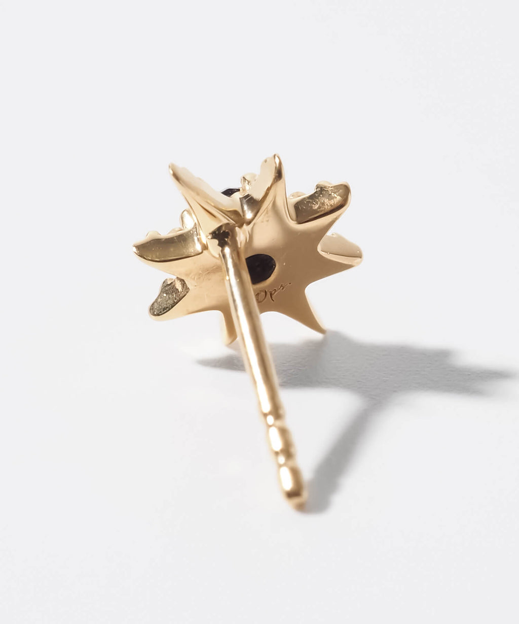 18K Gold Plated Sterling Silver Starburst Elegance Earrings | SOLARIA