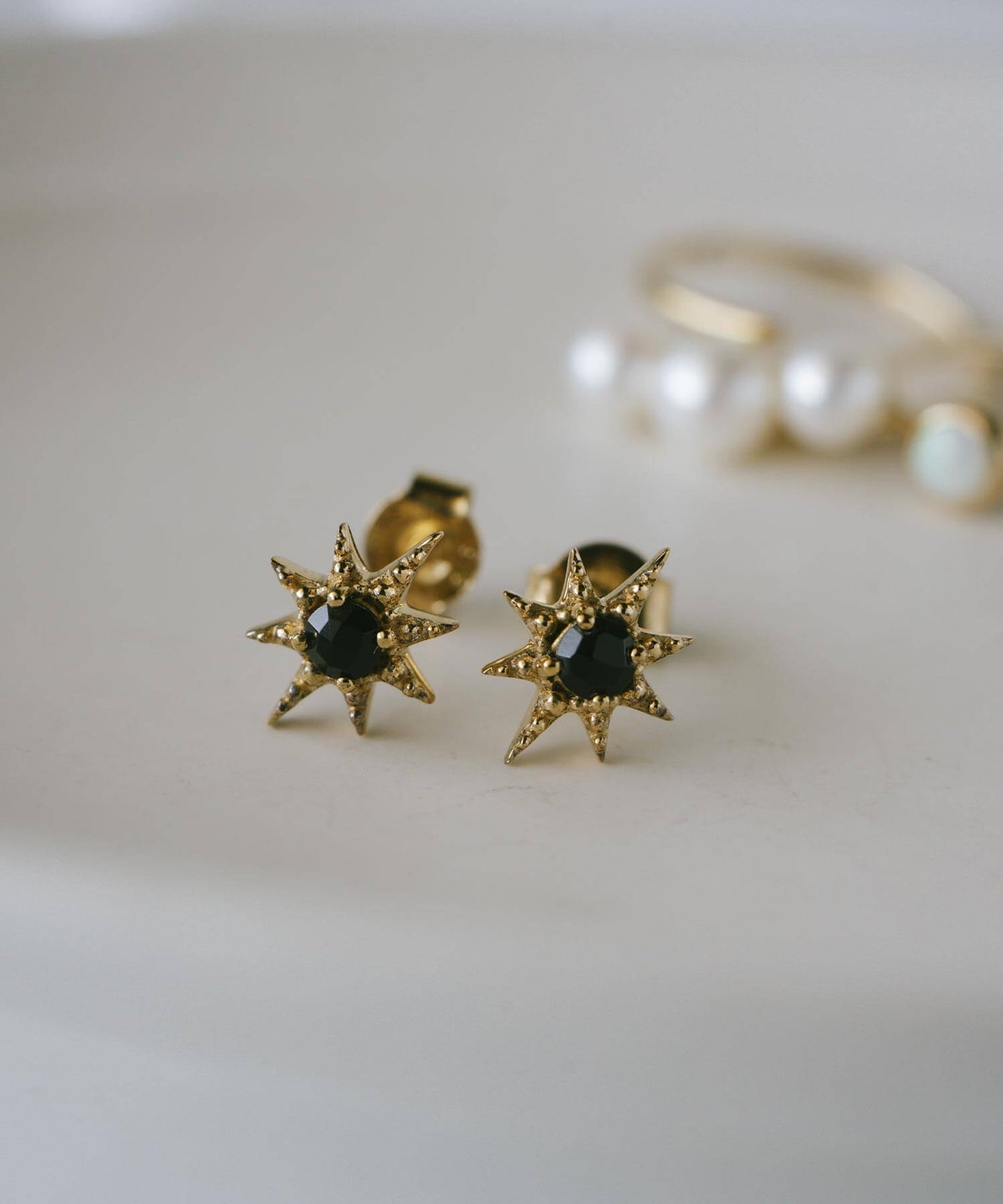 Silver925 Starburst Slegance Earrings | SOLARIA-PE