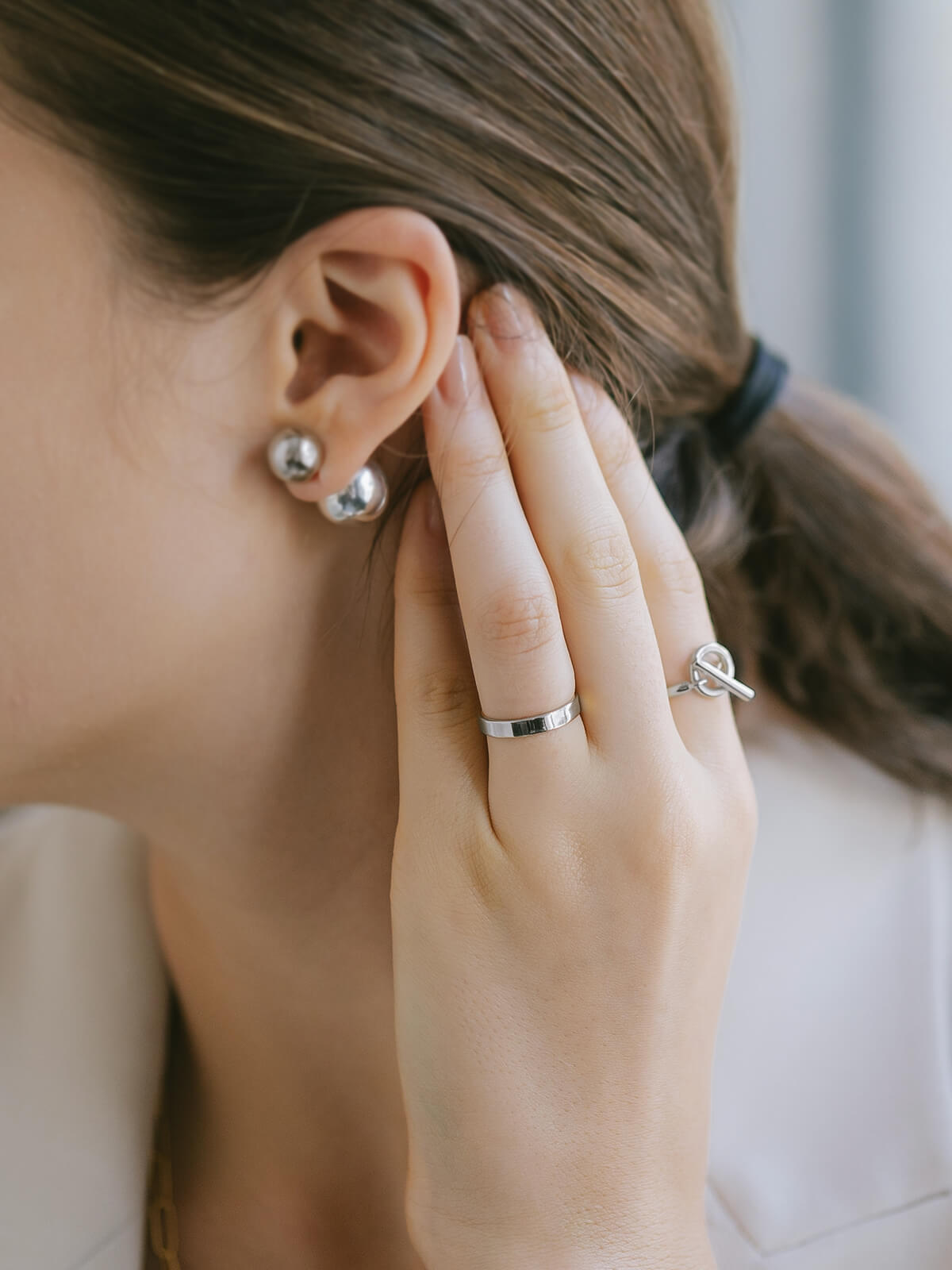 Silver925 3mm Slim Ring | SOLONE-3MM