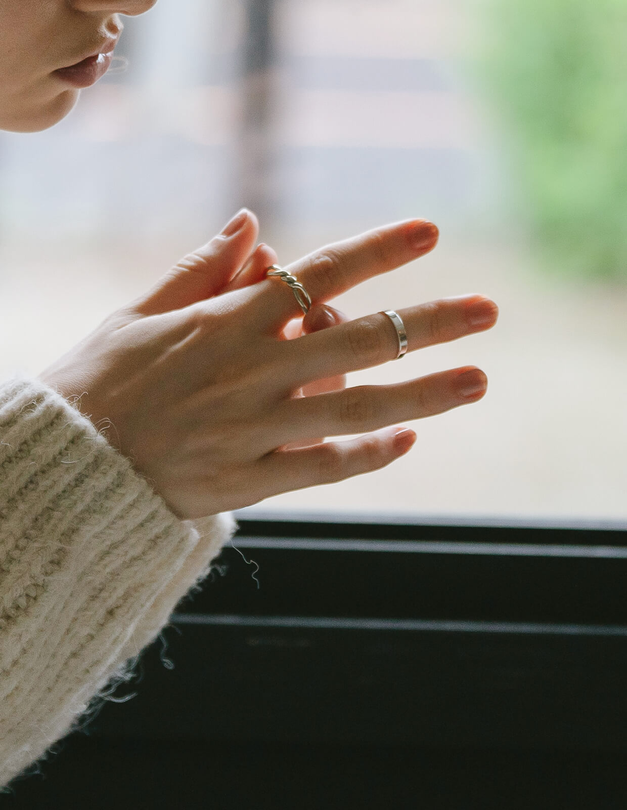 Silver925 3mm Slim Ring | SOLONE-3MM