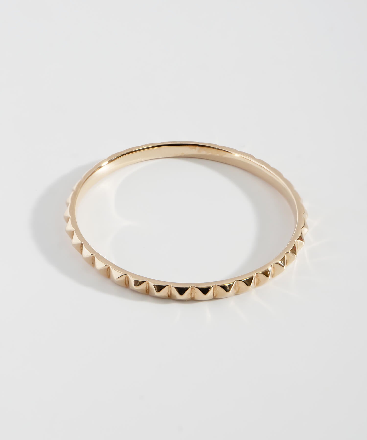 10K Gold Dainty Studs Ring | SPINA