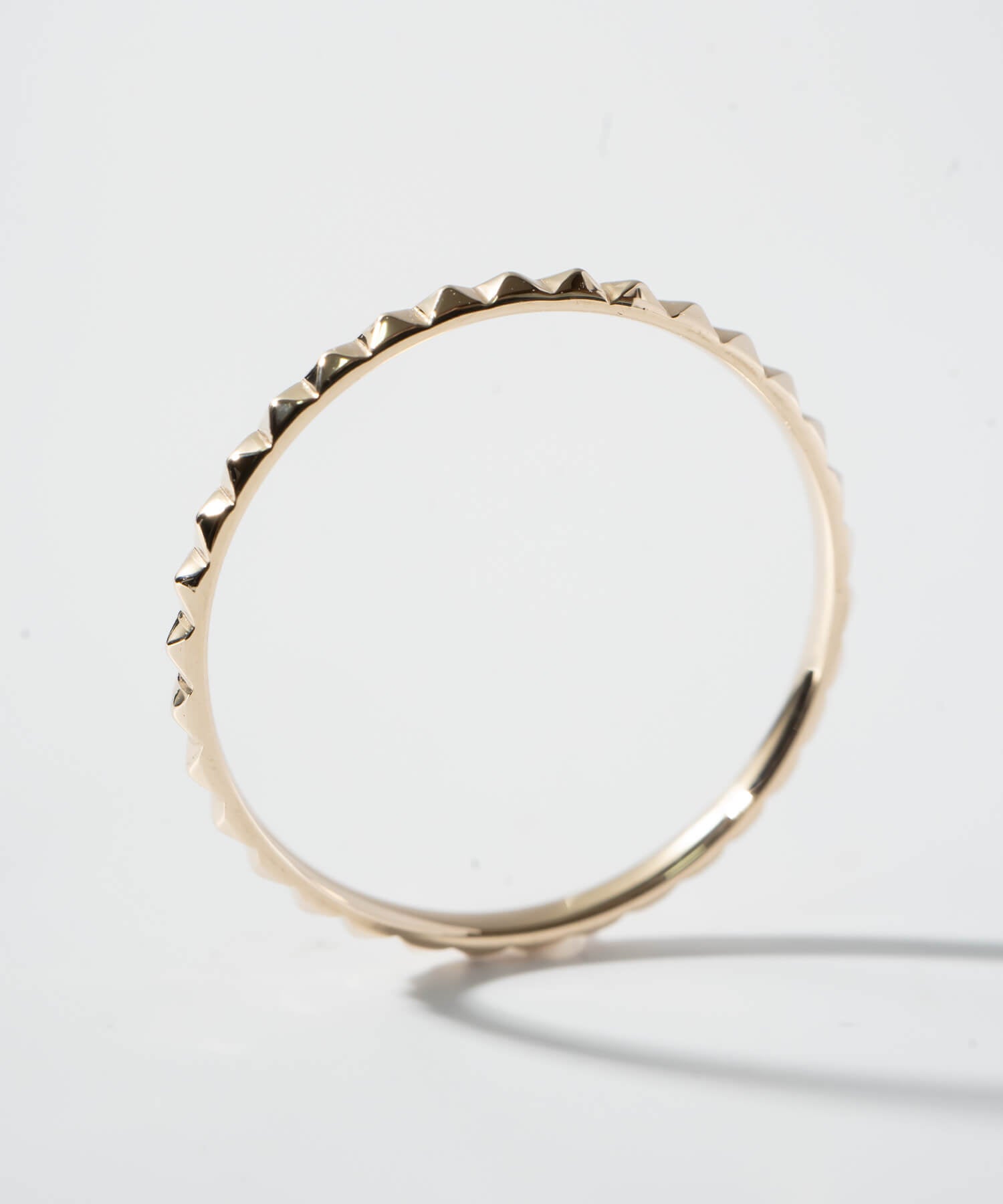 10K Gold Dainty Studs Ring | SPINA