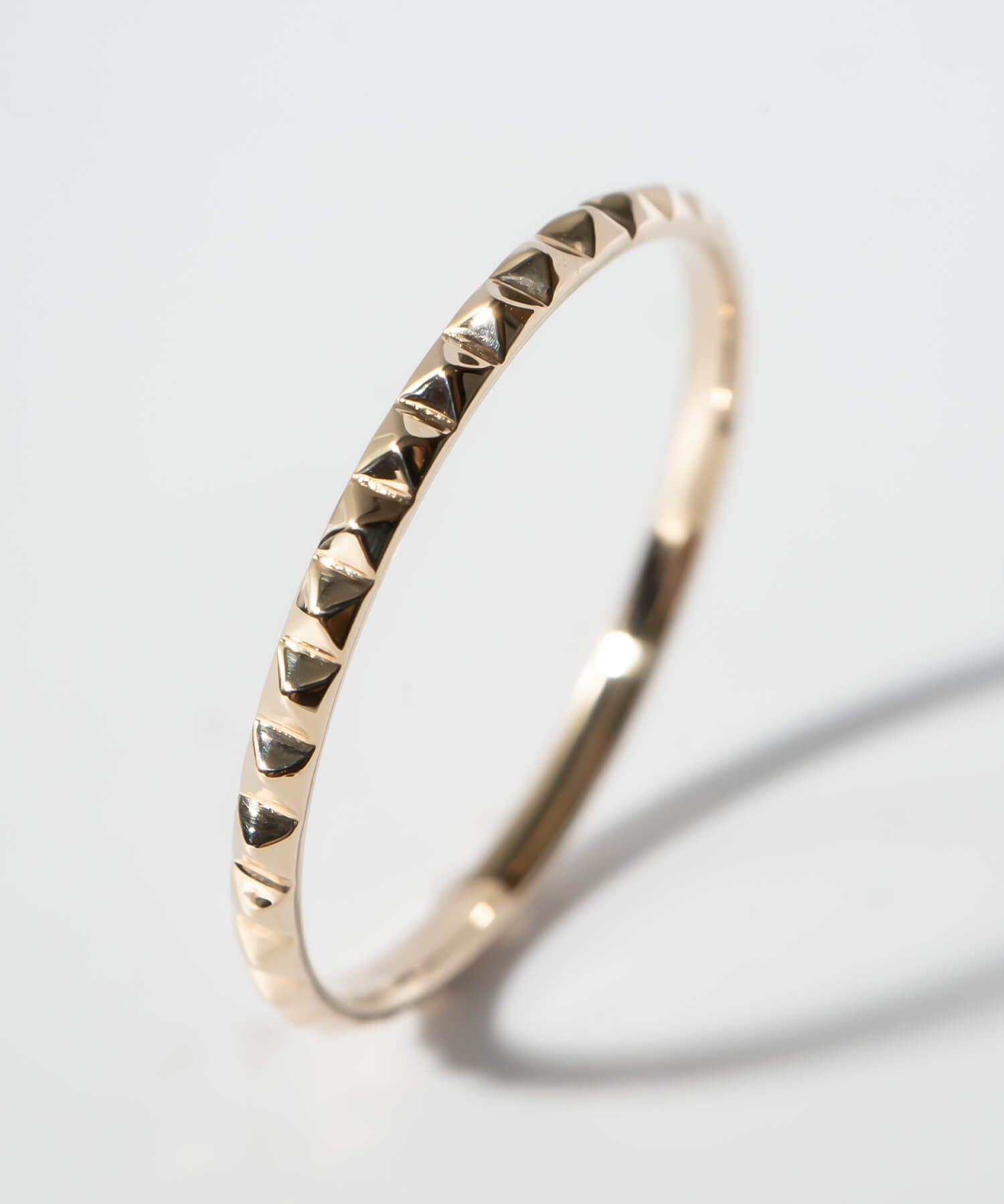 10K Gold Dainty Studs Ring | SPINA