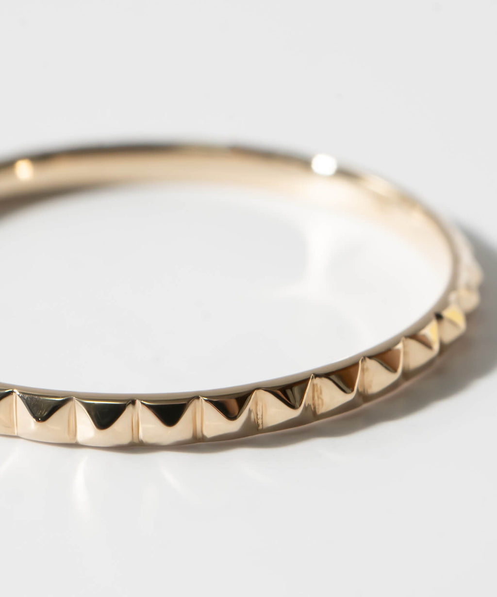 10K Gold Dainty Studs Ring | SPINA