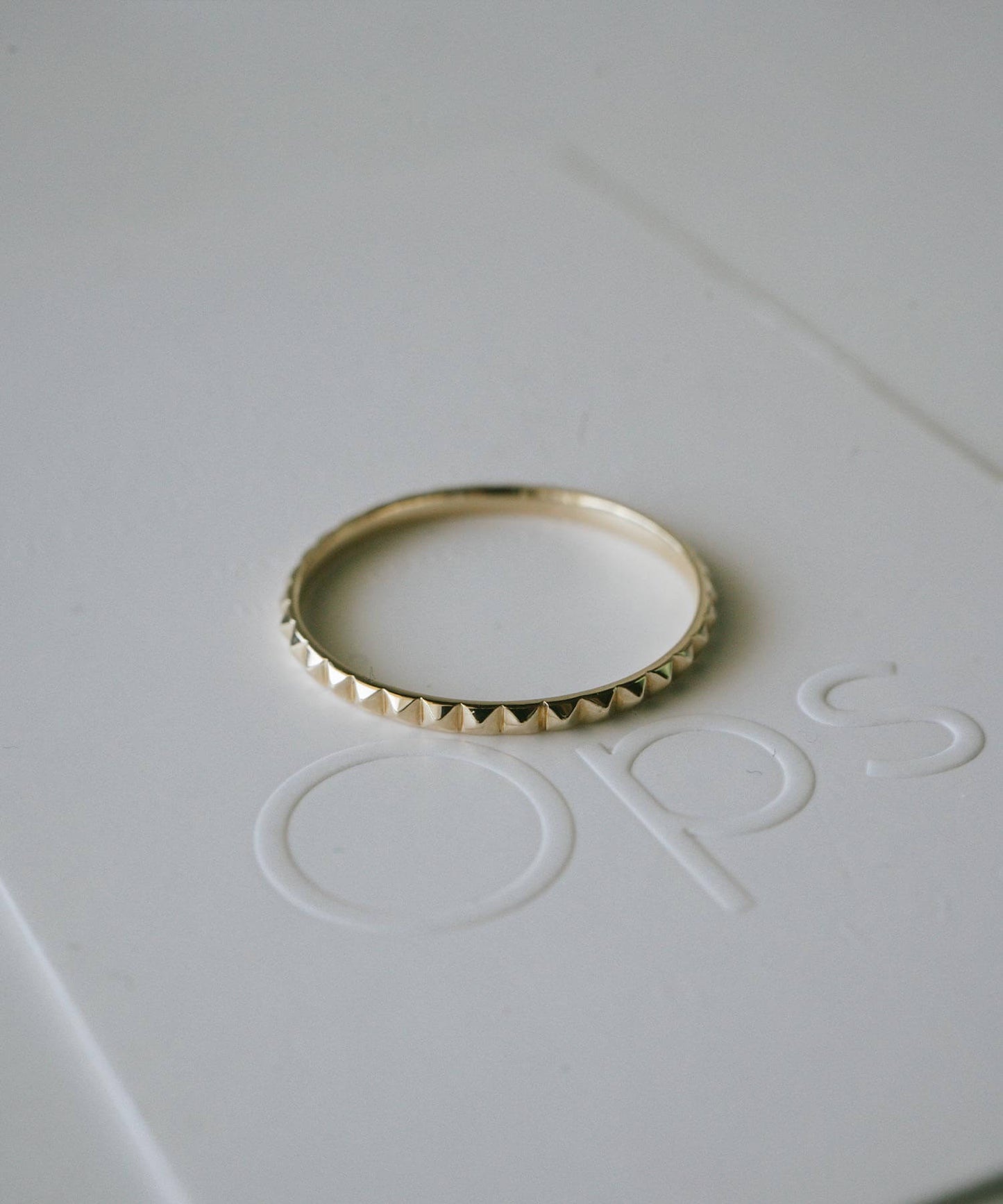 K10 Dainty Studs Ring | SPINA