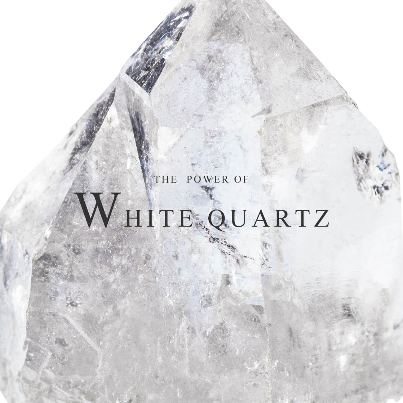 Silver925 White Quartz Ring | Proprium-Crysta