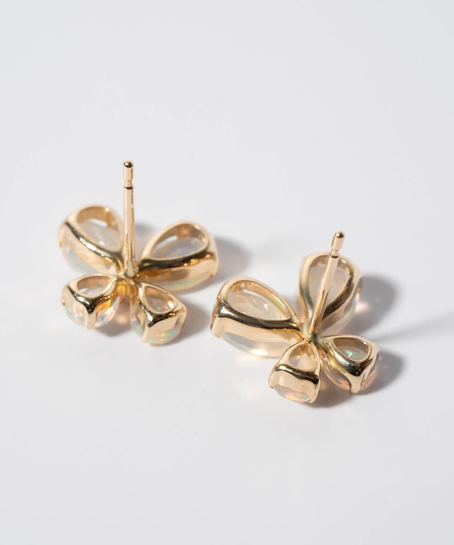 10K Gold Gemstone Butterfly Earring | TERRA-PAPILLON