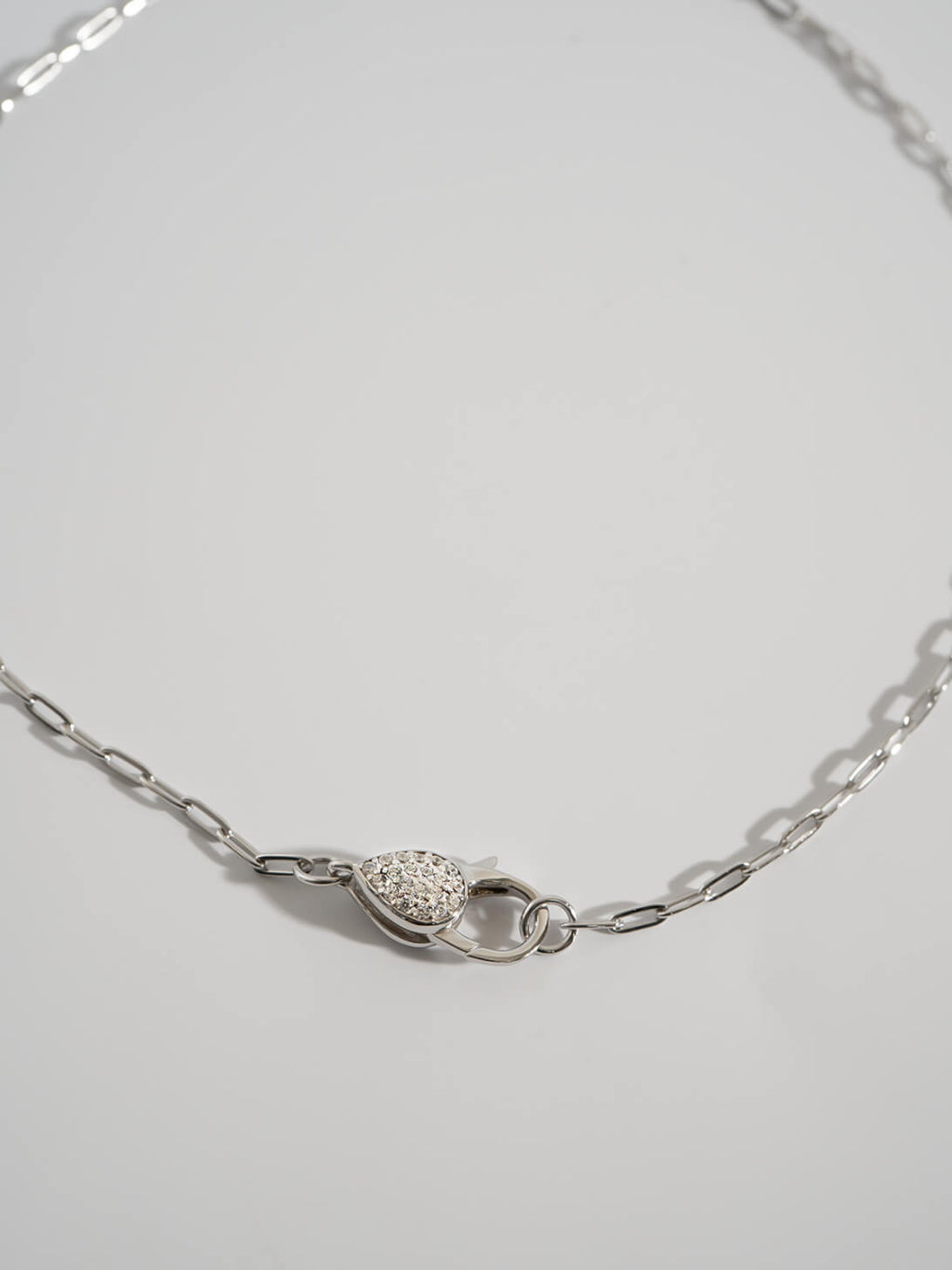 18K Gold Plated Sterling Silver Glint Hook Choker Necklace | TIEDRA