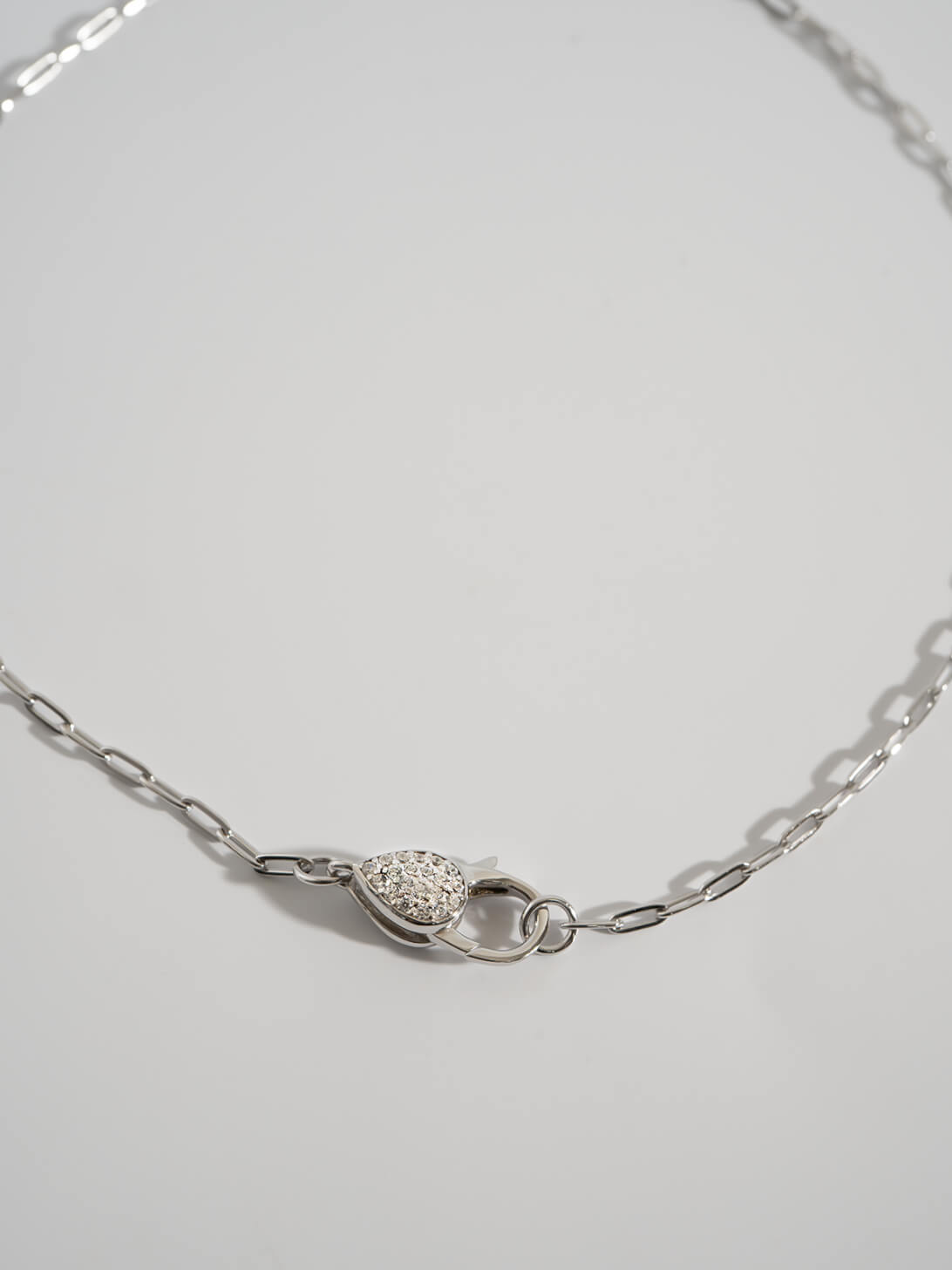 Silver925 glint hook choker Necklace | TIEDRA NECKLACE