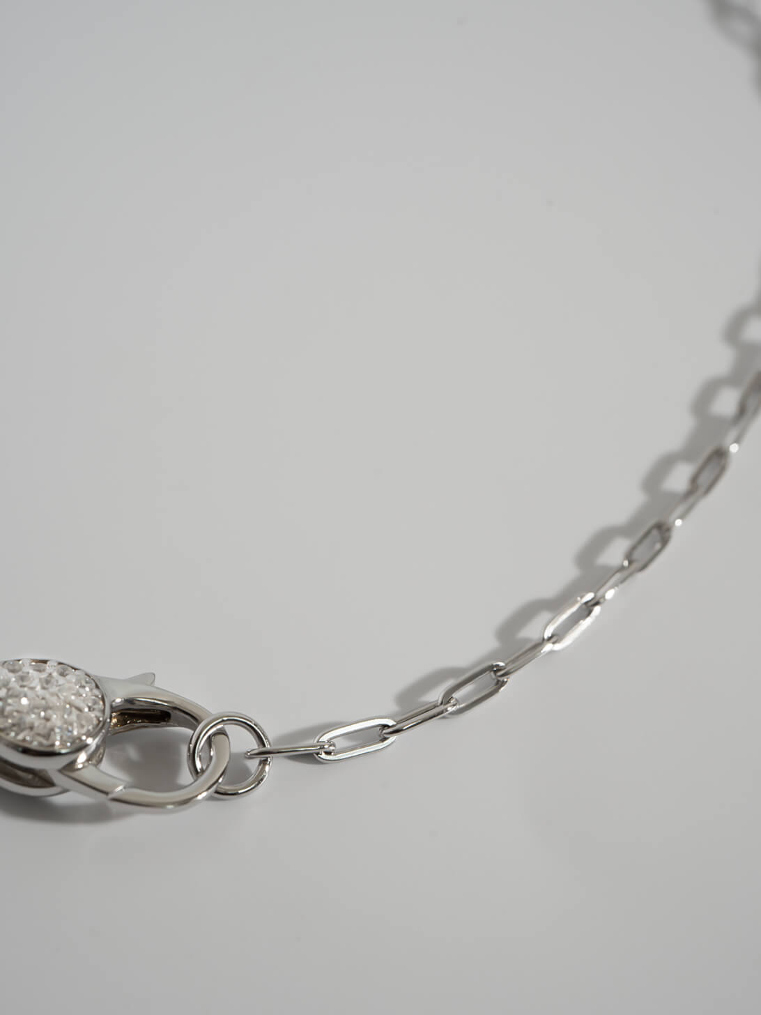 Silver925 glint hook choker Necklace | TIEDRA NECKLACE