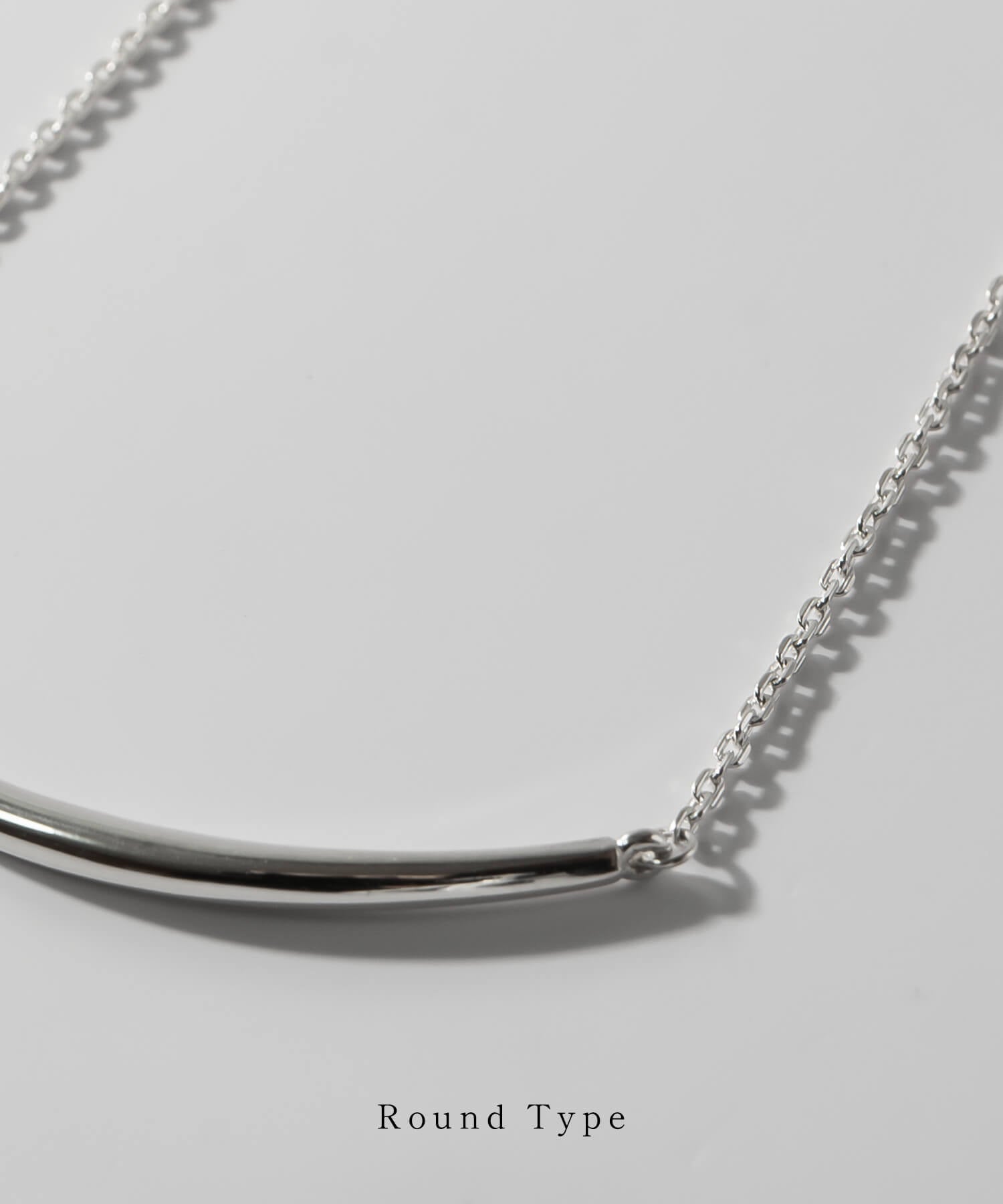 Smile Line Bar Necklace TIGO - 18K Gold Plated Sterling Silver