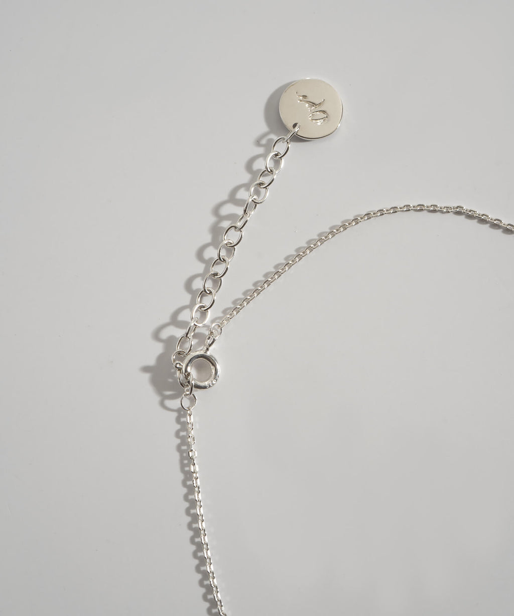 Smile Line Bar Necklace TIGO - 18K Gold Plated Sterling Silver