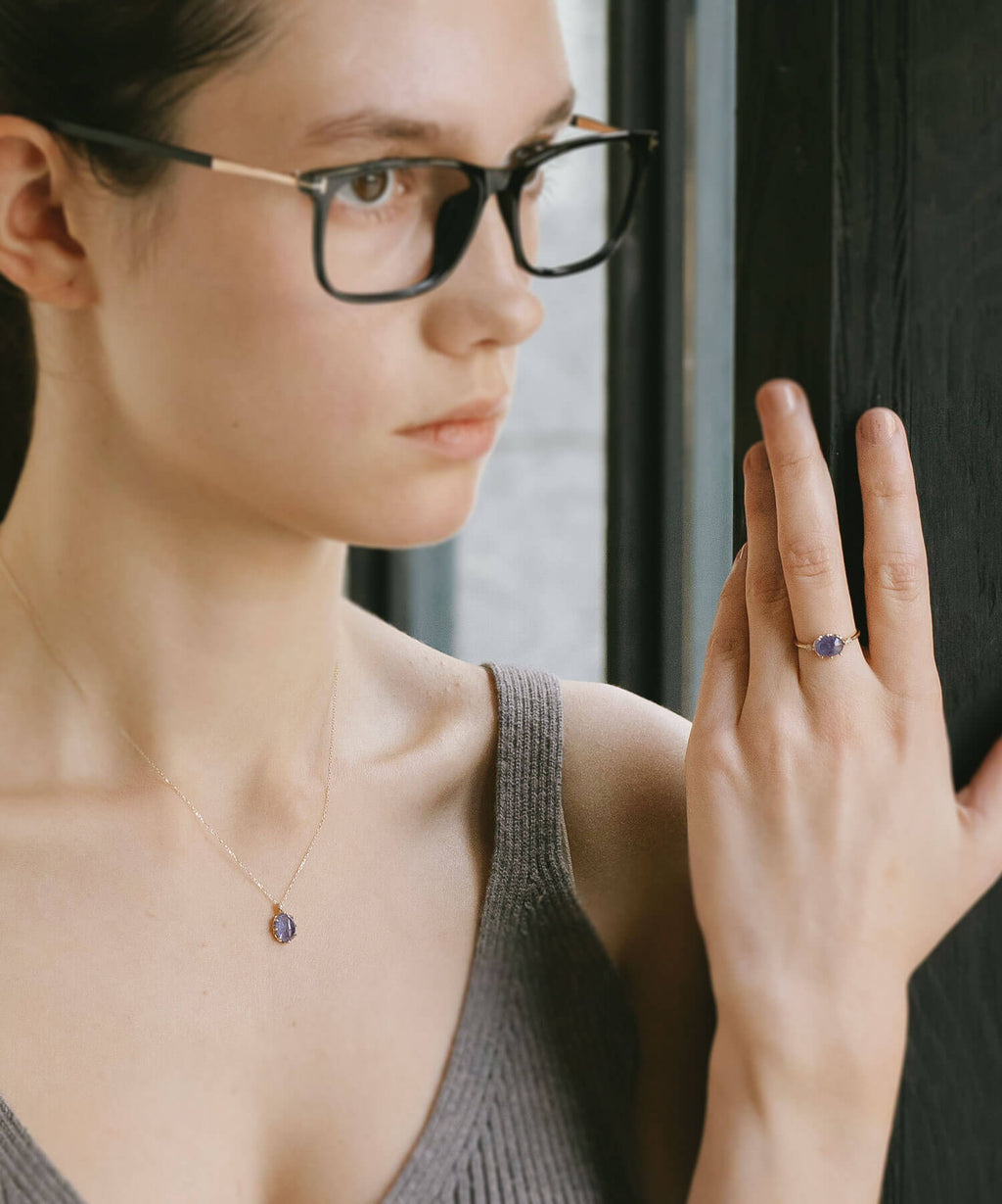 Oval Cabochon Ring | ELIA-ETT