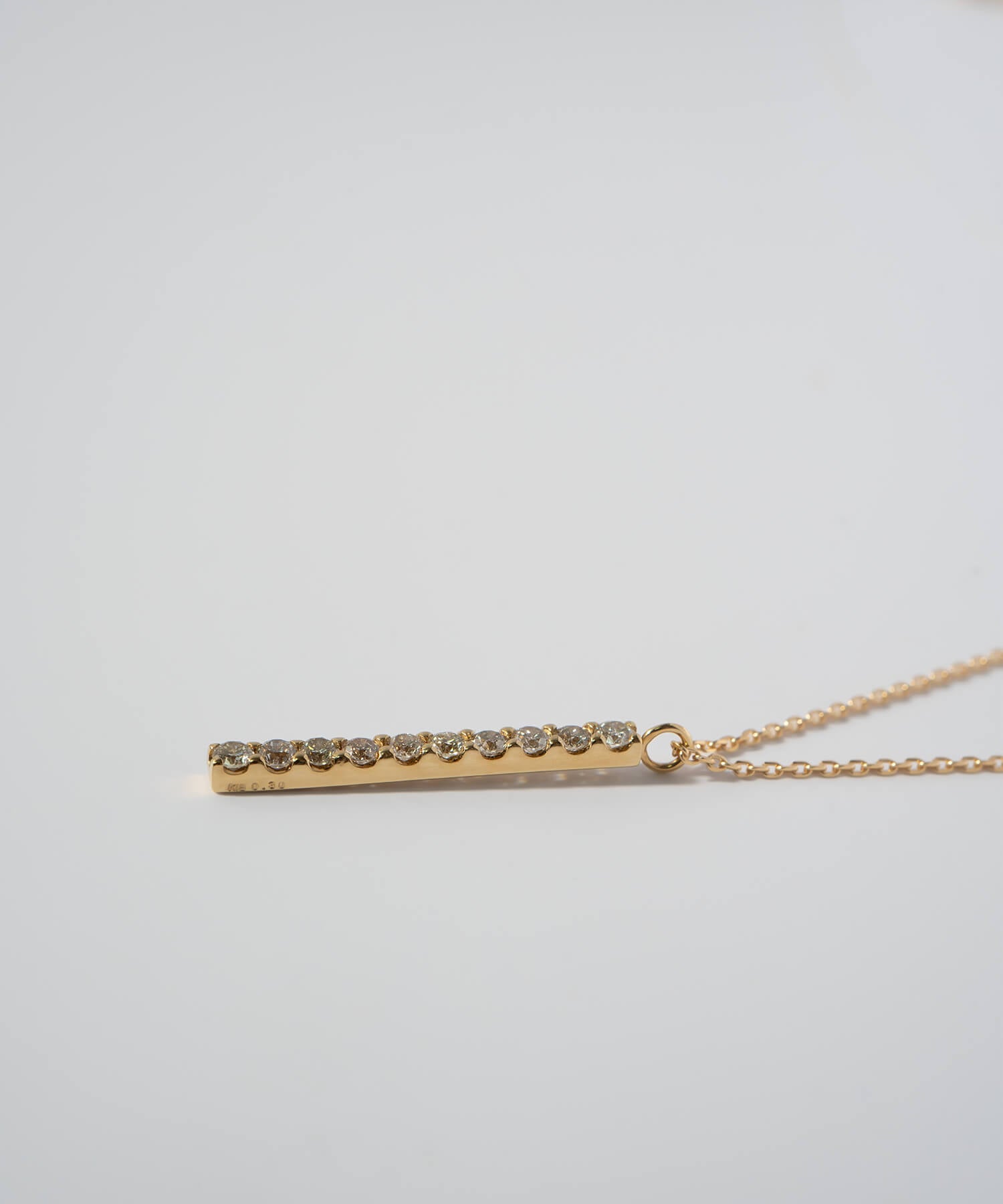 18K Gold Diamond Cascade Necklace | TUPLET LUCERE