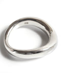 18K Gold Plated Sterling Silver Hand Forged Wavy Ring | ULUA