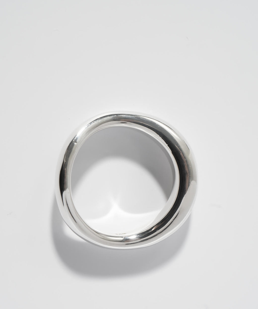 18K Gold Plated Sterling Silver Hand Forged Wavy Ring | ULUA