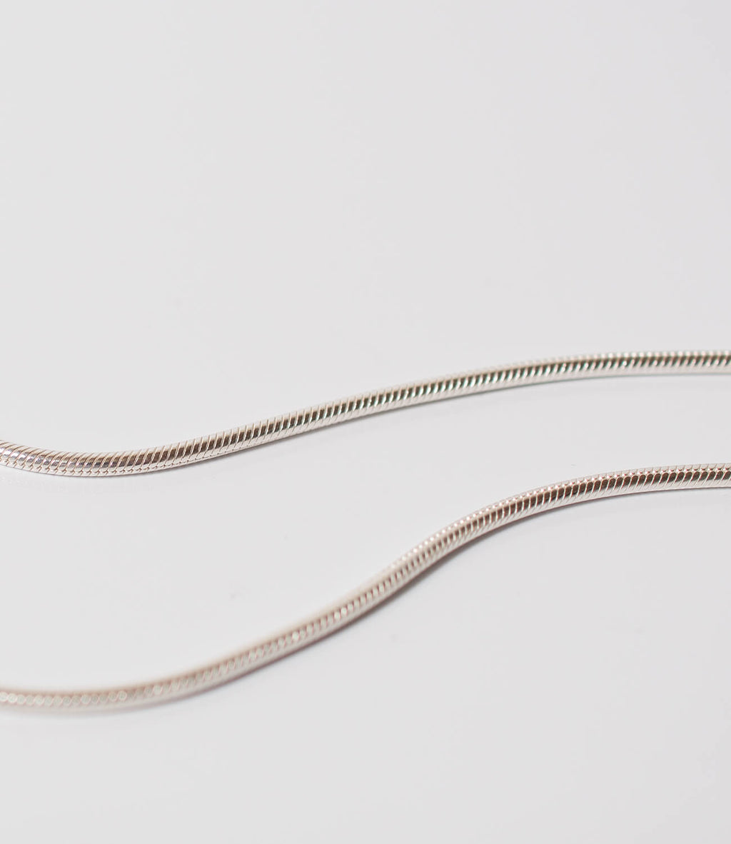 18K Gold Plated Sterling Silver Snake Chain Necklace | VENEC