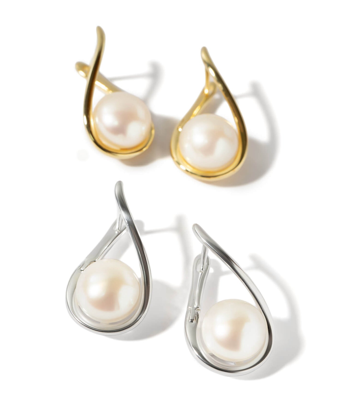 Silver925 Drop Pearl Earrings | AFRIZO-FYRA PIERCE
