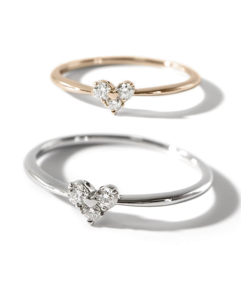 Heart Diamond Ring | MAJERTA
