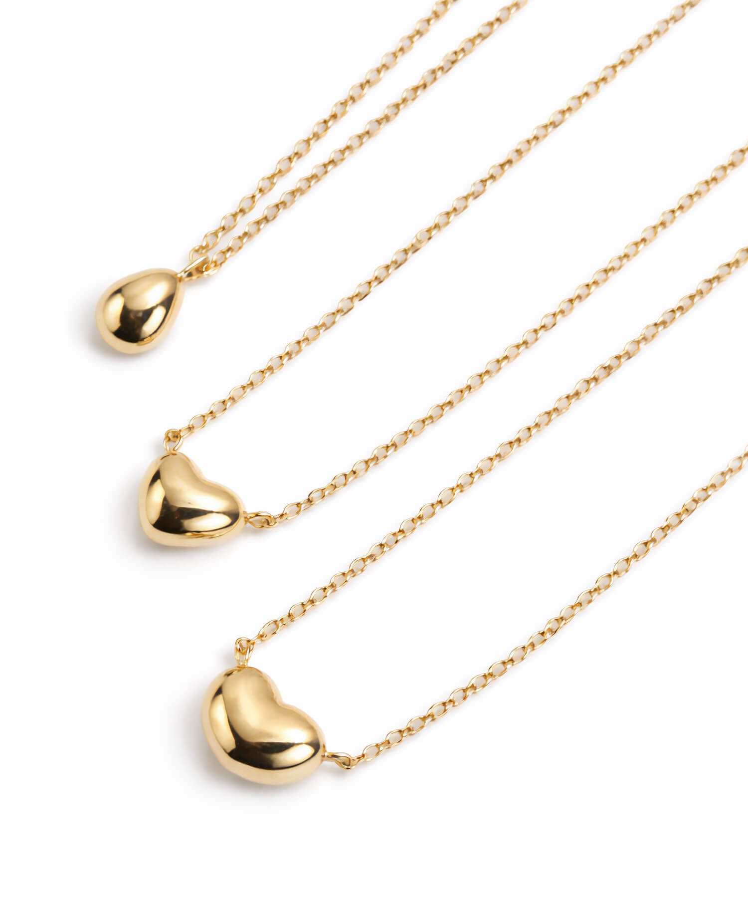 18K Gold Petit Grain Necklace | MOLLICA