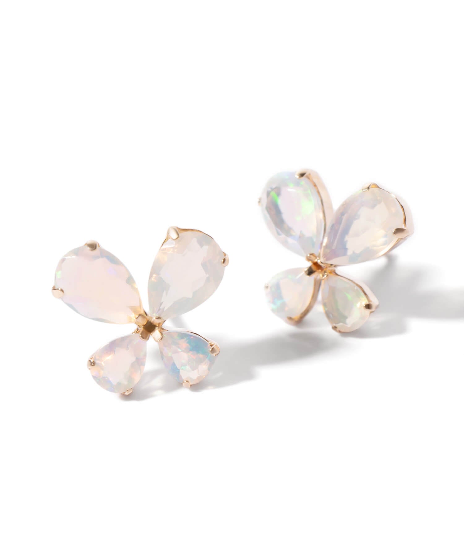 K10 Gemstone Butterfly Earring | TERRA-PAPILLON-PE