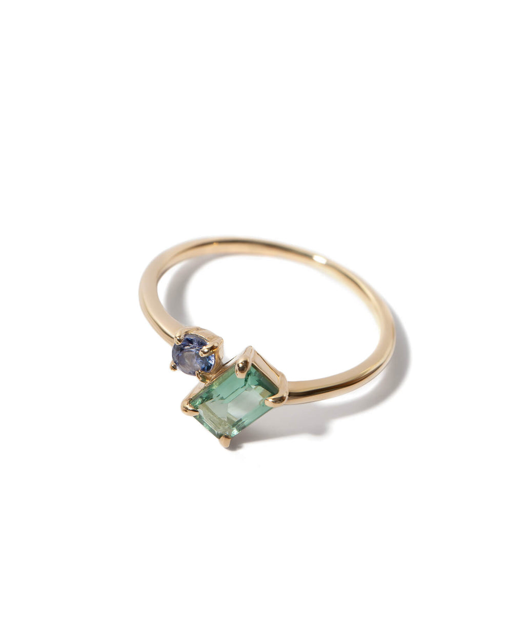 Two Gemstone Ring | TETRA-ETT