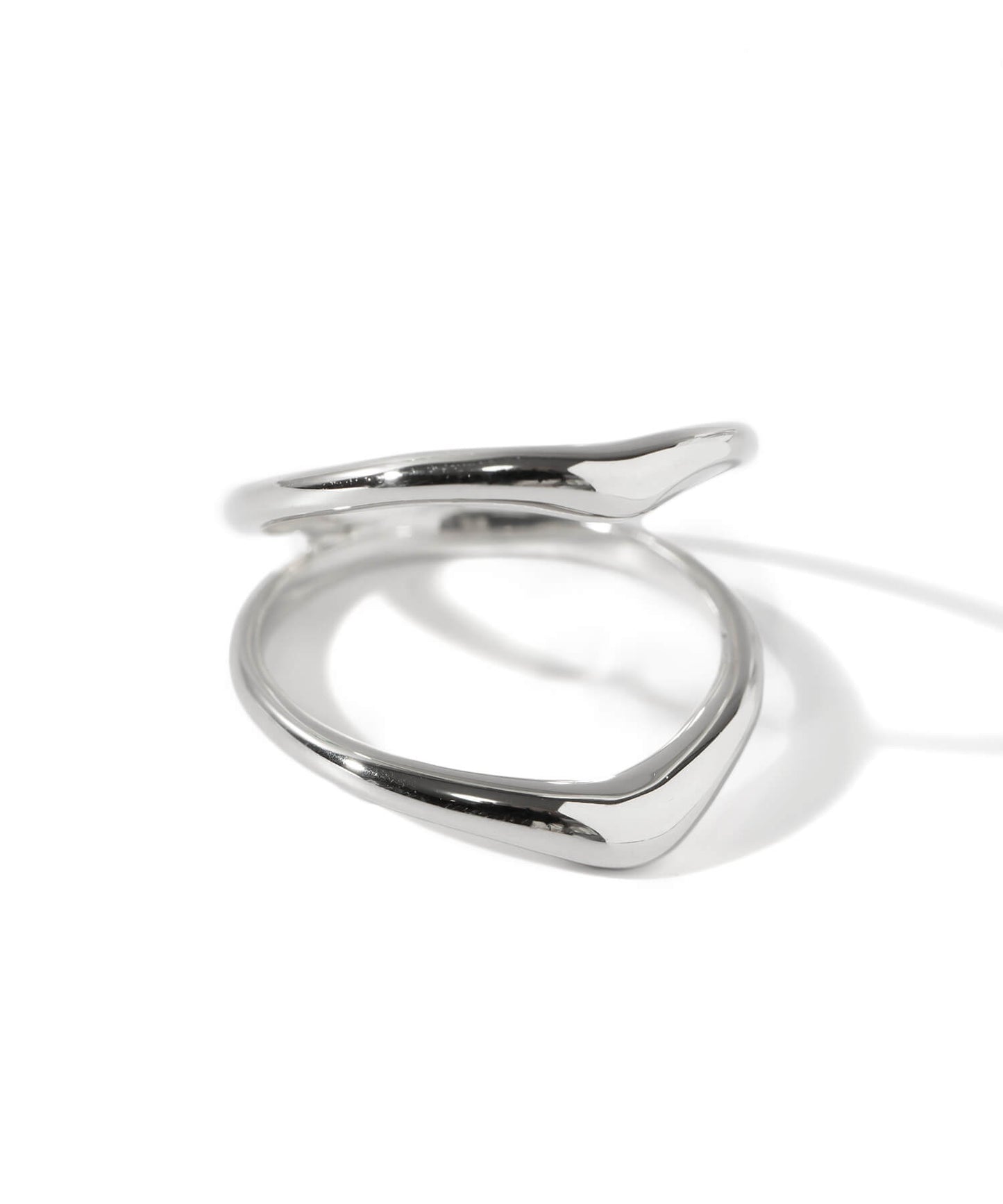 Silver925 Double Chevron Ring | GAVIOTA0BULKY-RING