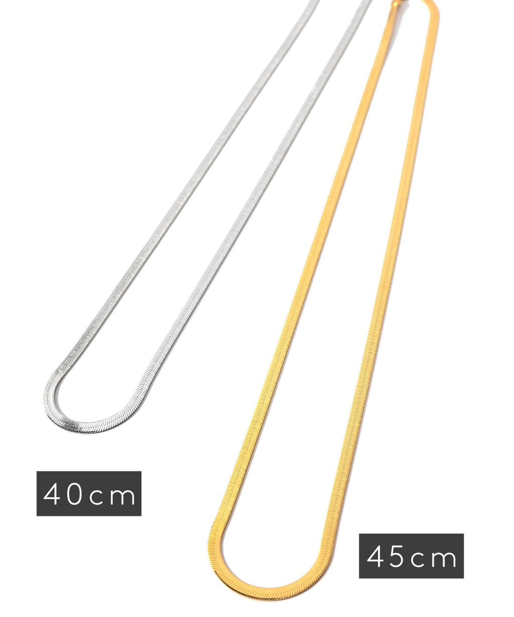 3mm Herringbone Necklace | ITER