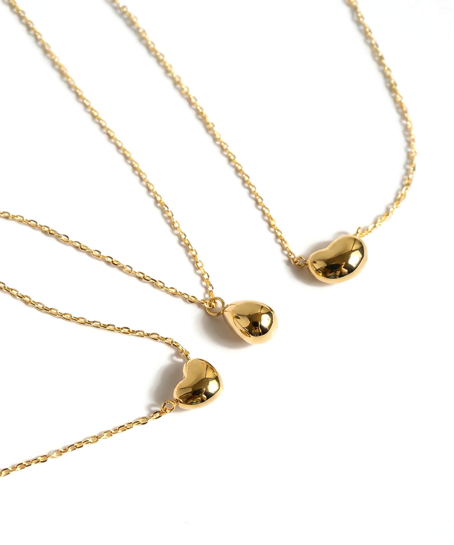 18K Gold Petit Grain Necklace | MOLLICA