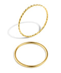 18K Gold Dainty Skinny Ring | SILPHA