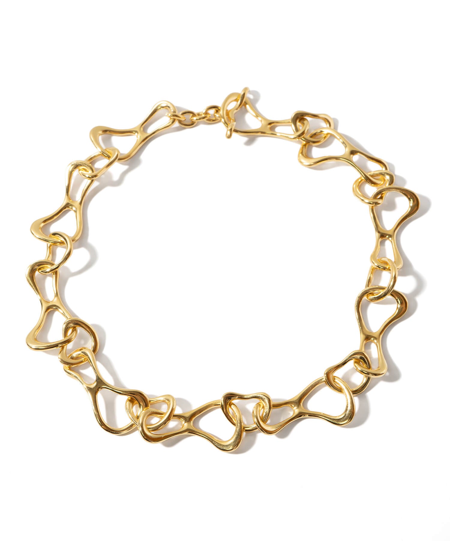 18K Gold Plated Sterling Silver Infinity Chain Necklace | PALLAS