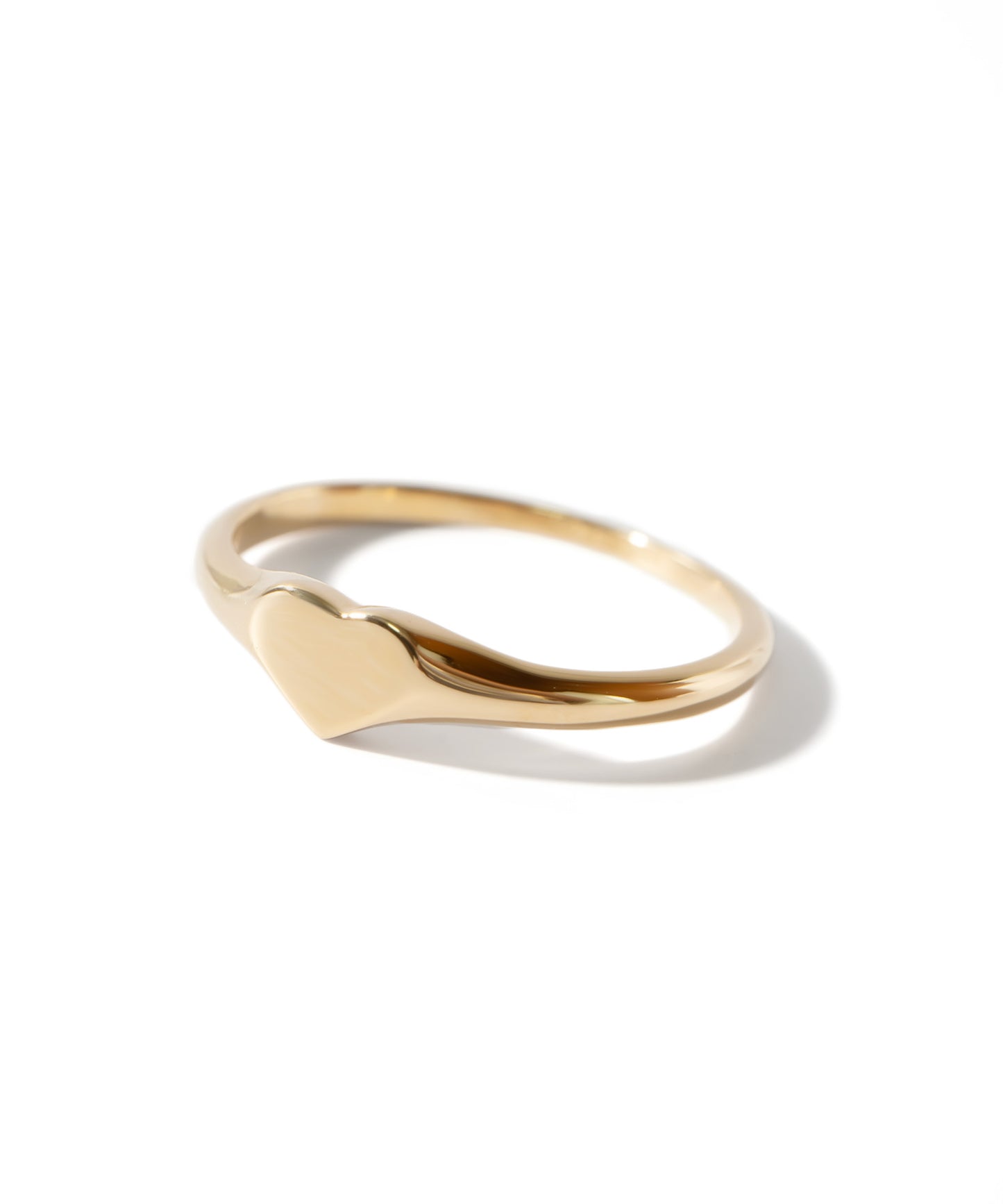 K18 Dainty Signet Ring | ELDORADO RING