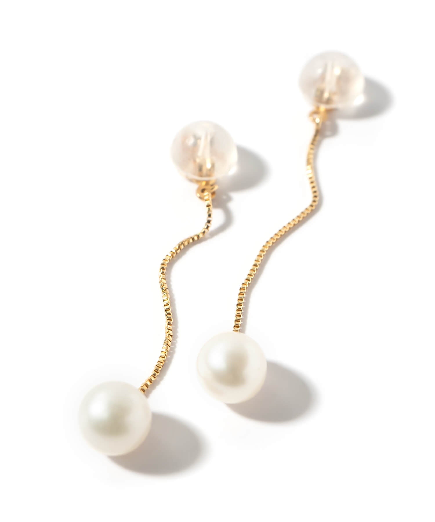 Freshwater Earring Backs | SWING PEARL BACKS
