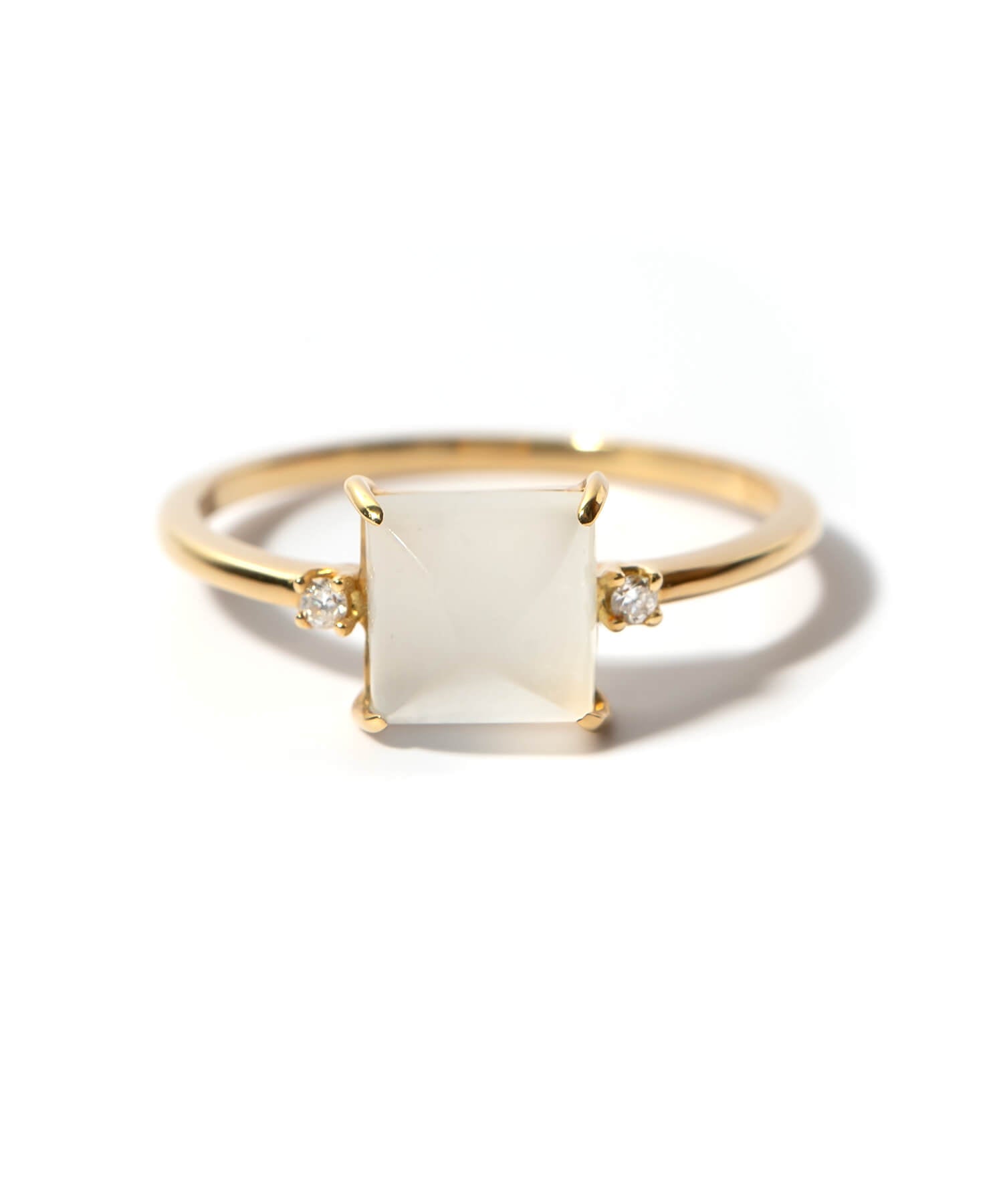 Square Shape Gemstone Ring | TETRA-NOLL