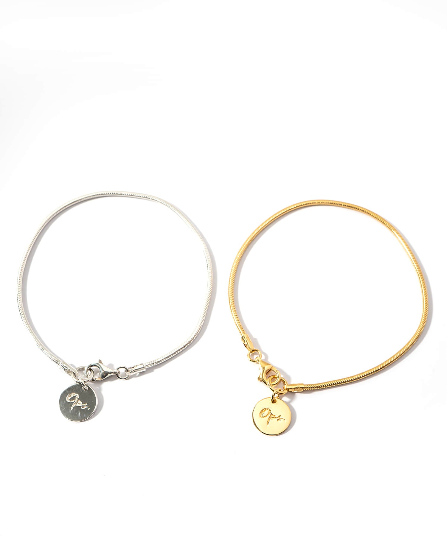 18K Gold Plated Sterling Silver Snake Chain Bracelet | VENEC-BR