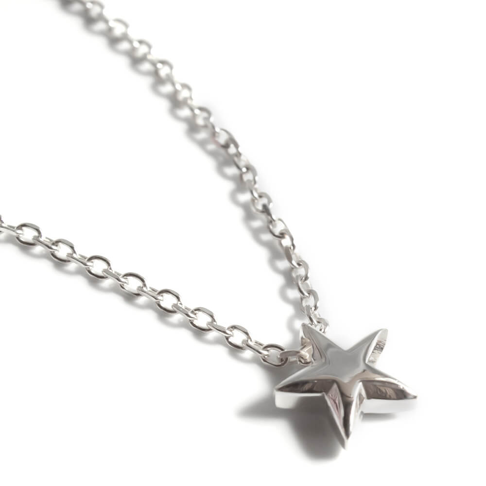 18K Gold Plated Sterling Silver Tiny Star Necklace | ZIRKA
