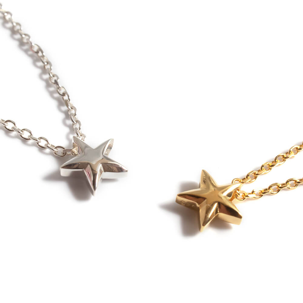 18K Gold Plated Sterling Silver Tiny Star Necklace | ZIRKA