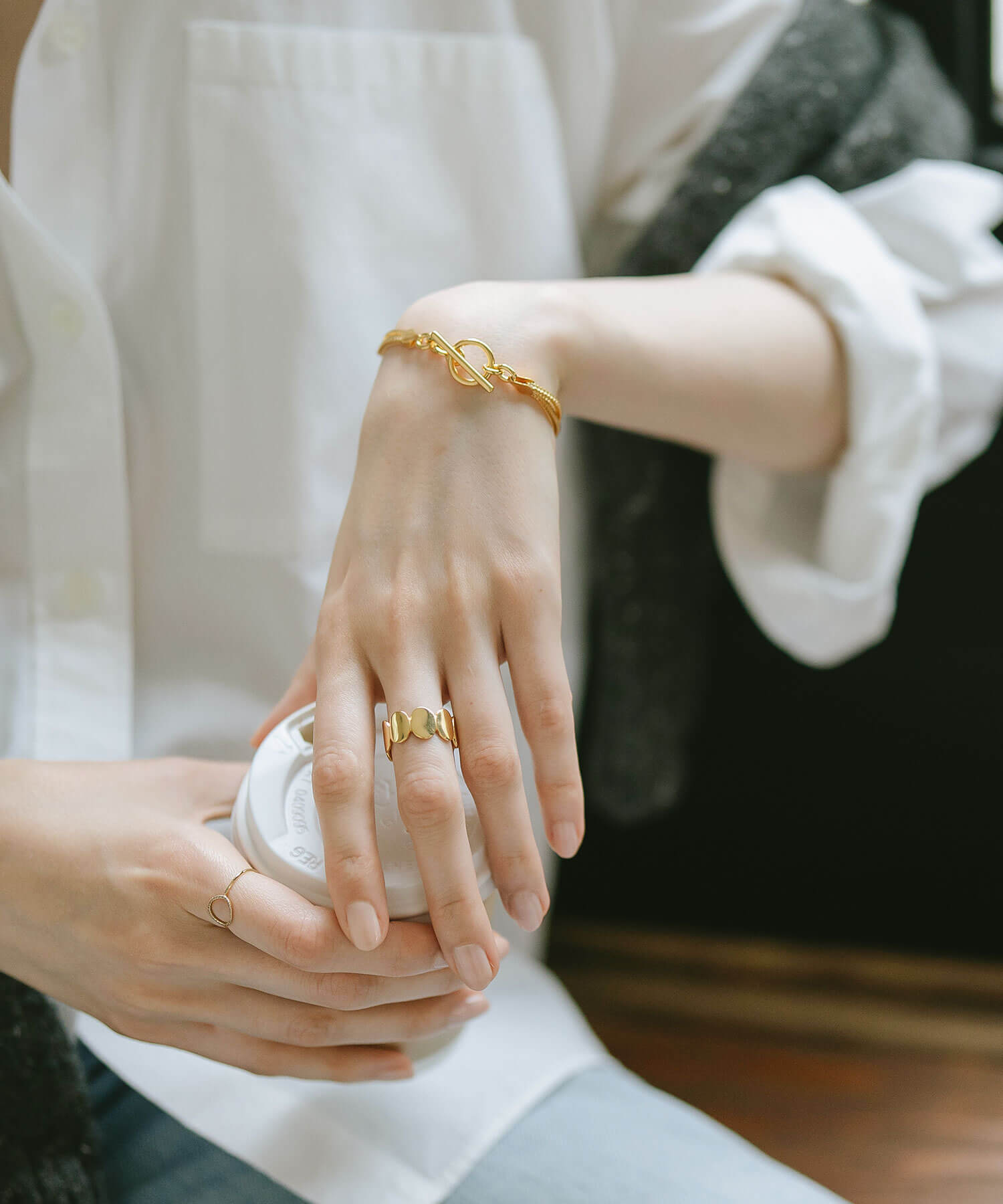 Oval Link Ring | AMALIA