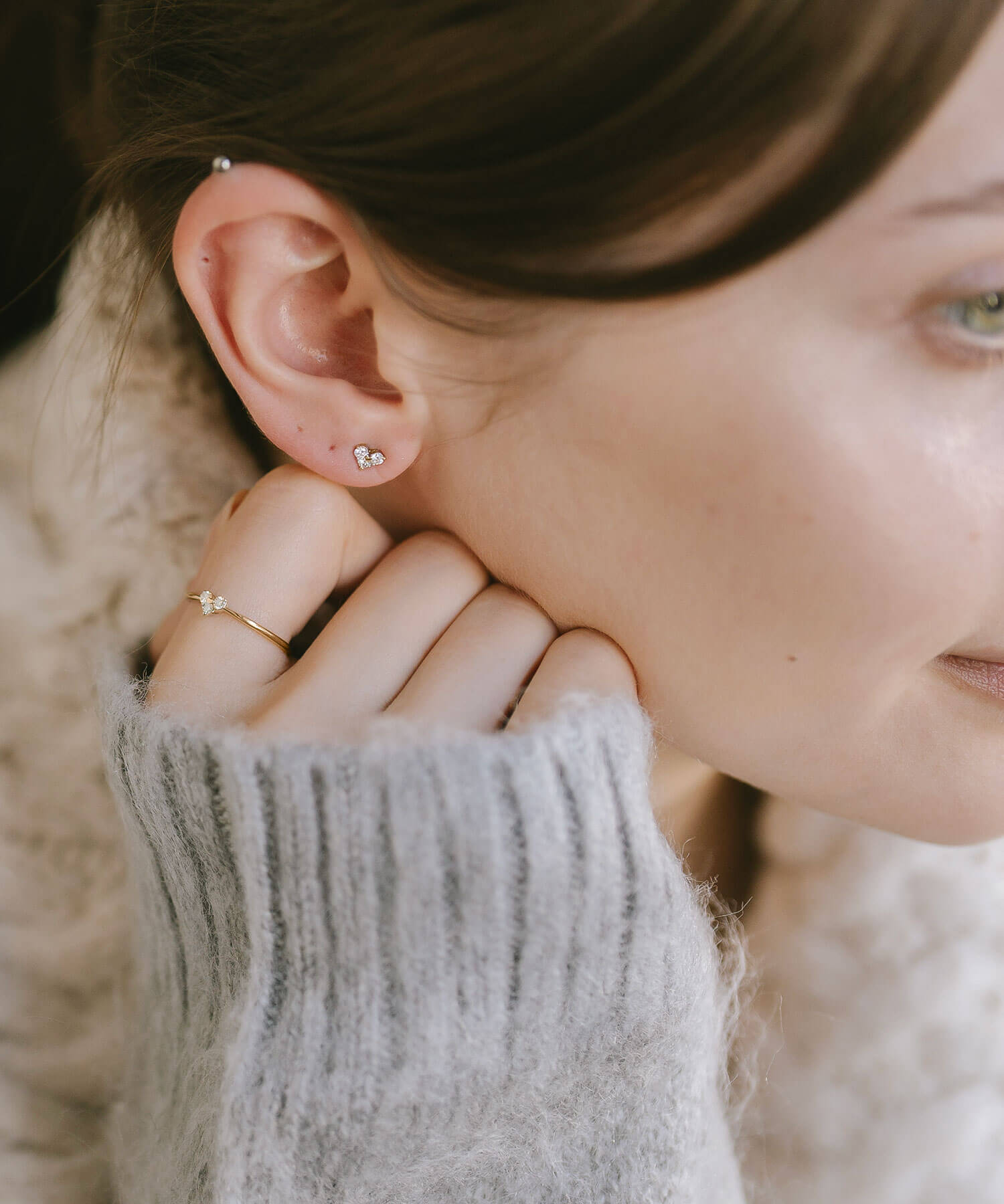 Heart Diamond Ring | MAJERTA