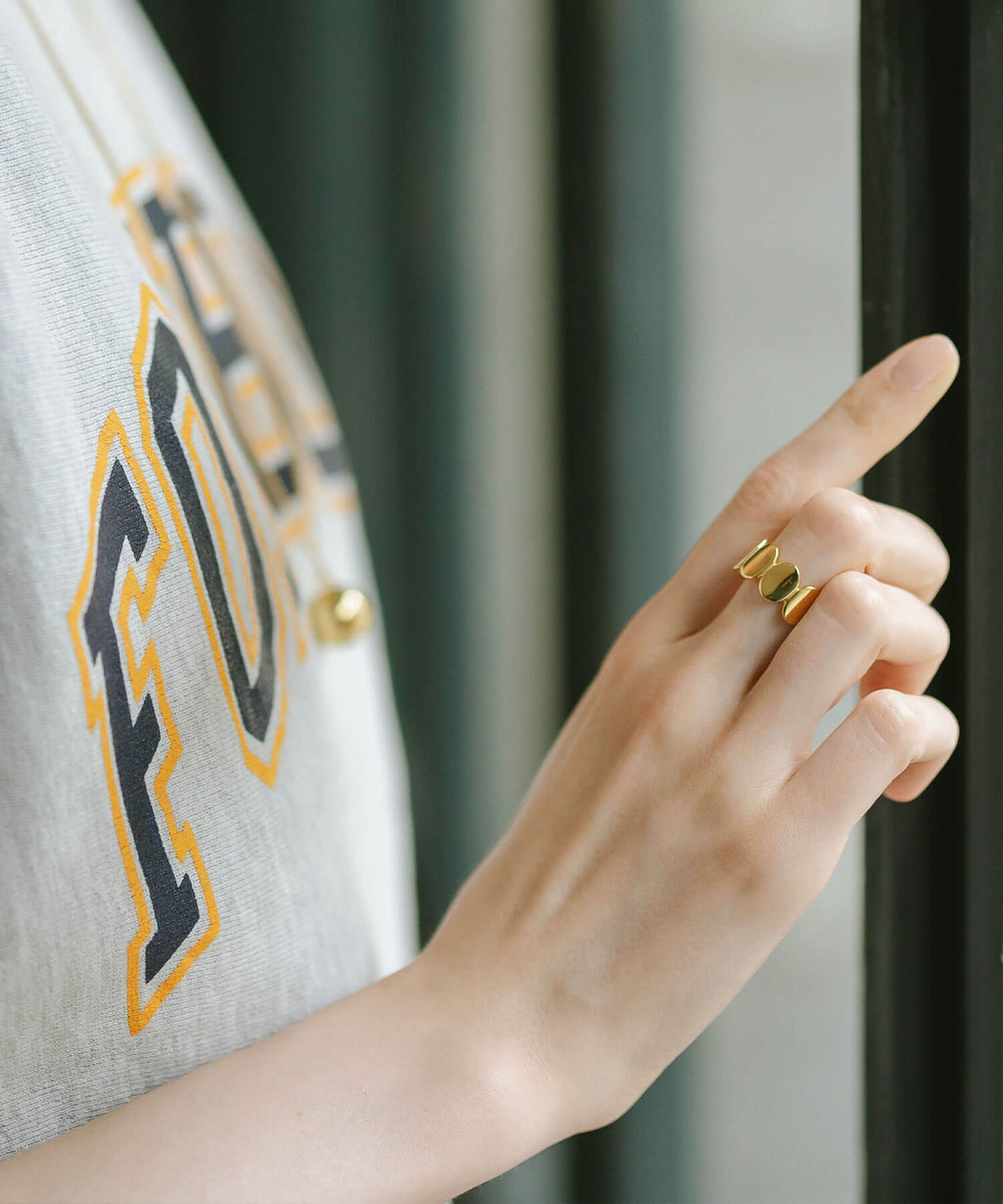 Oval Link Ring | AMALIA