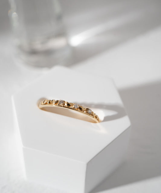 K10 Diamond Ring | YORNE RING