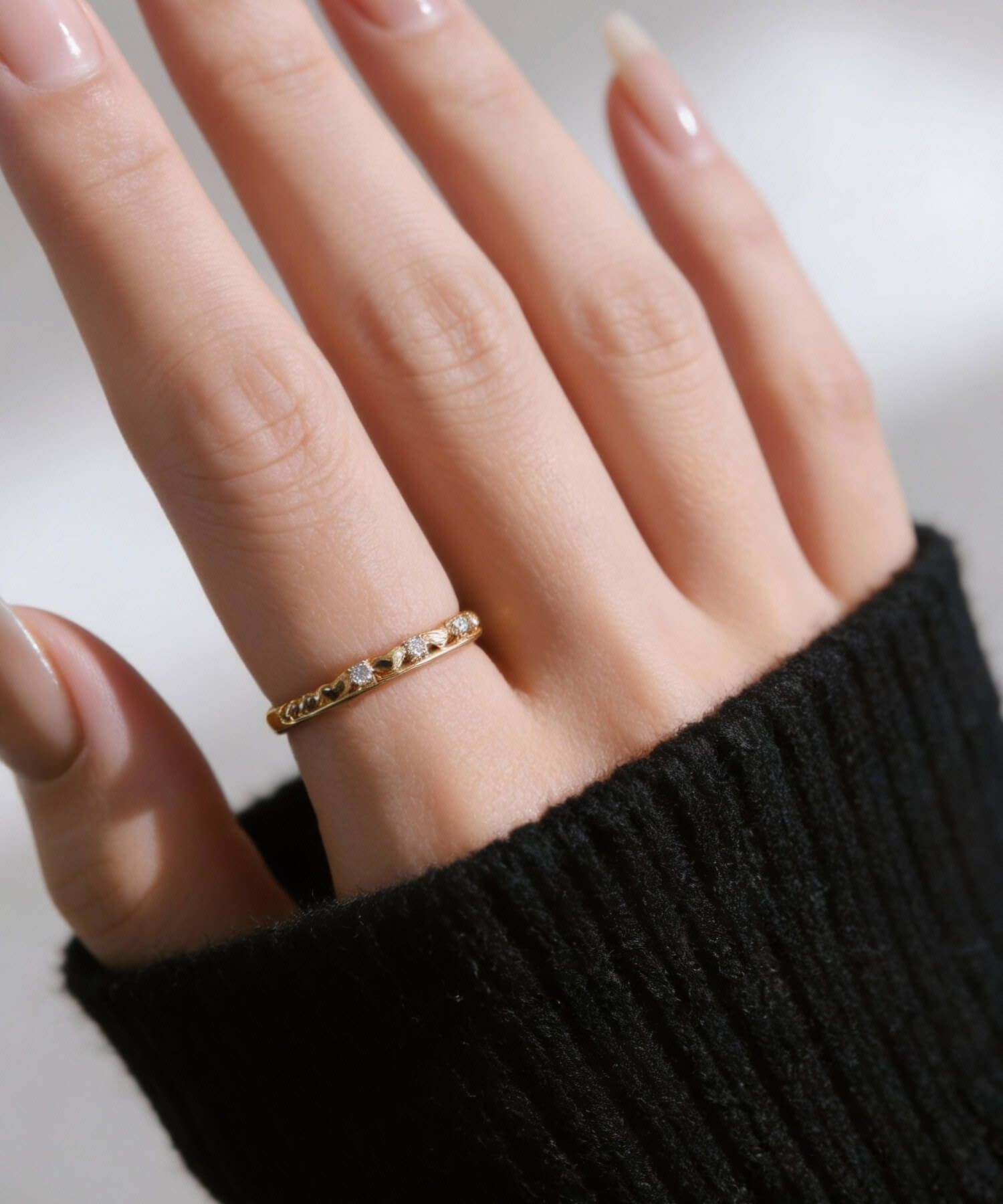 10K Gold Diamond Ring | YORNE