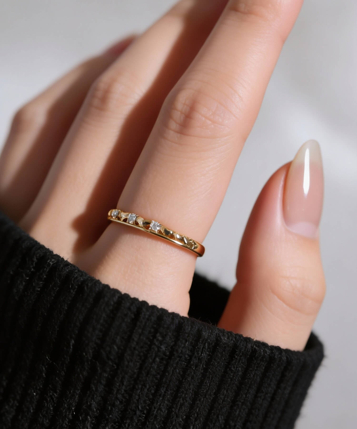 10K Gold Diamond Ring | YORNE