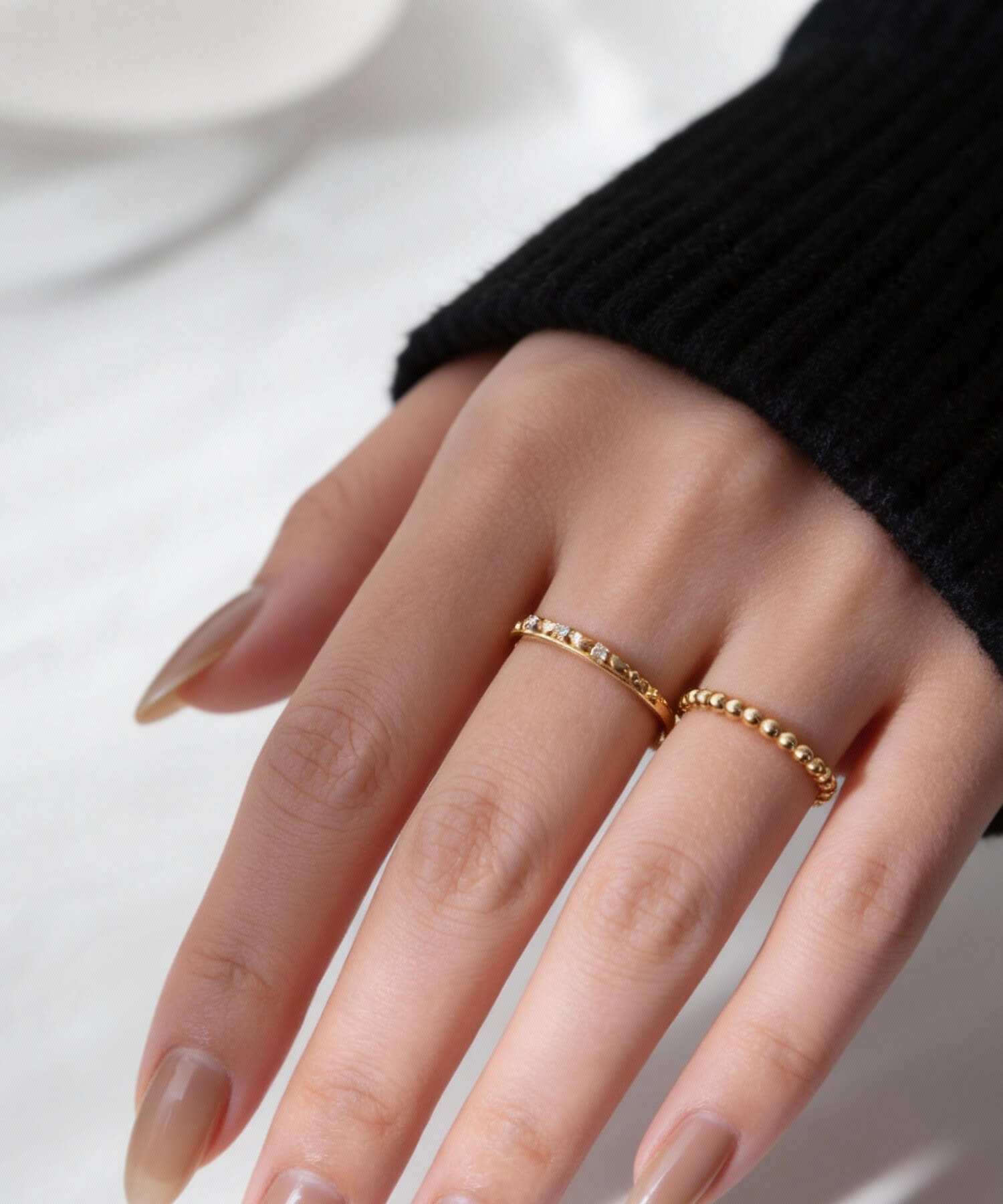 10K Gold Diamond Ring | YORNE