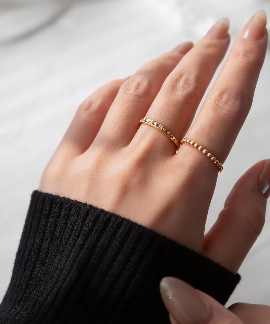 10K Gold Diamond Ring | YORNE