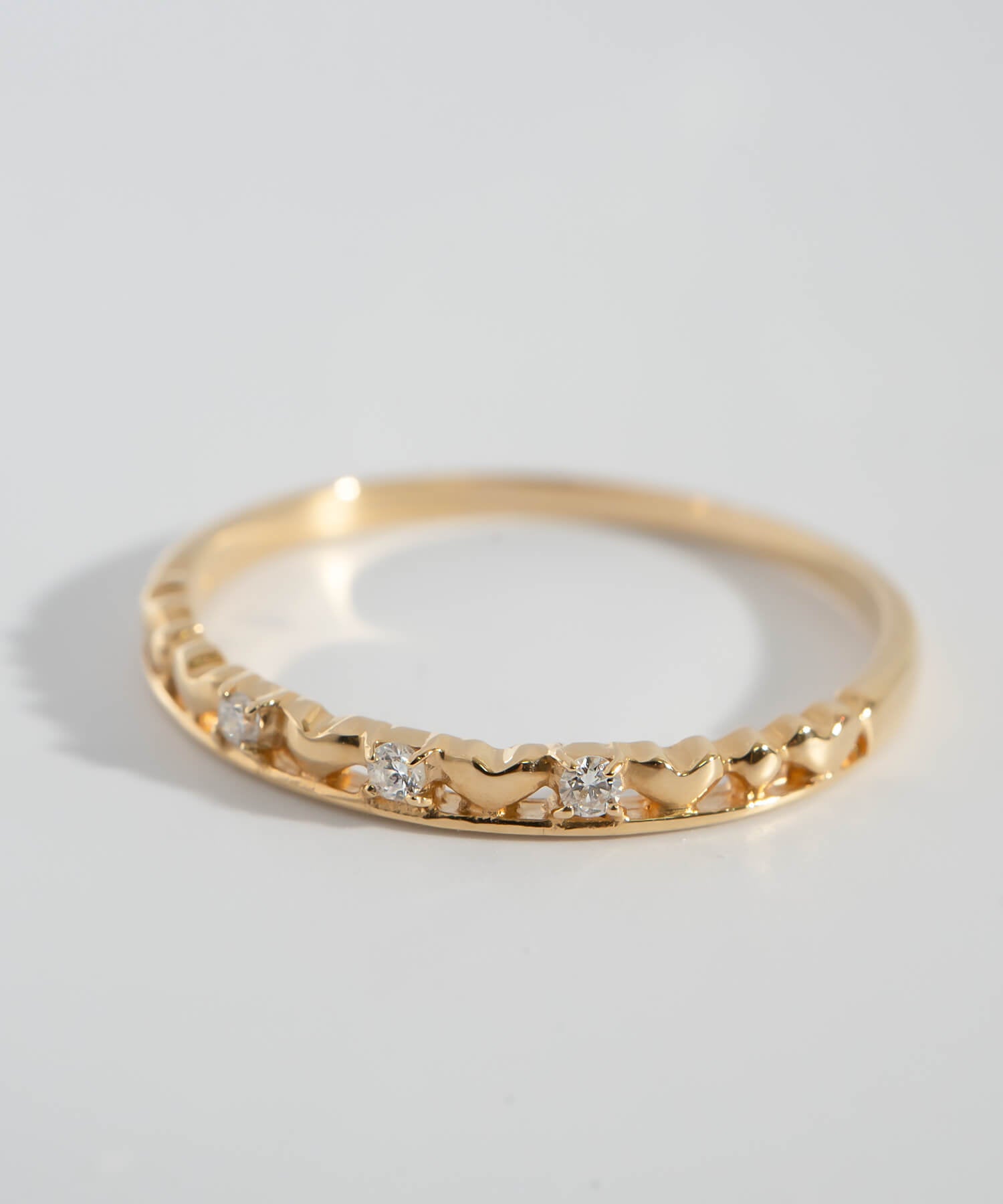 10K Gold Diamond Ring | YORNE