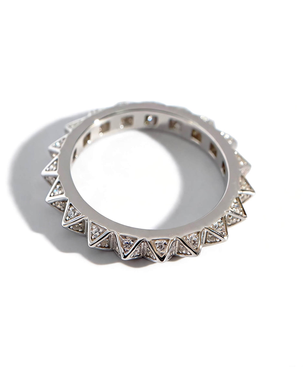 Silver925 pyramid studs ring | ZIREA RING