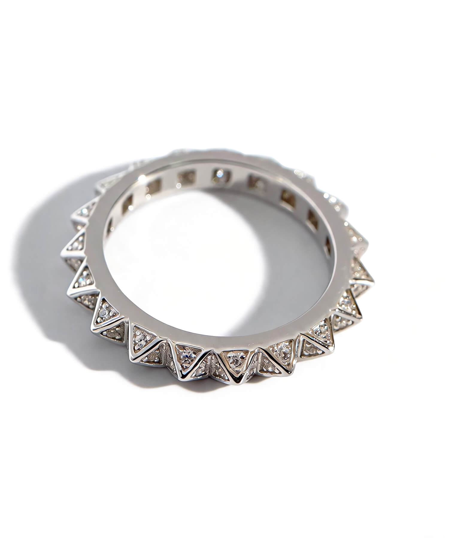 Silver925 pyramid studs ring | ZIREA RING