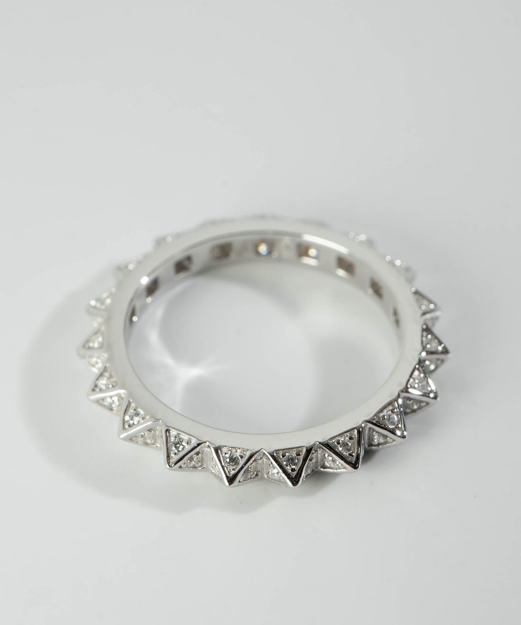 Silver925 pyramid studs ring | ZIREA RING